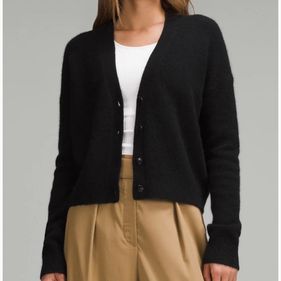 lululemon athletica Sweaters - Lululemon Women's Alpaca Wool-Blend Cardigan Sweater